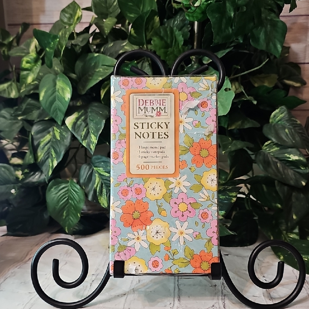 Debbie Mumm Floral Sticky Notes